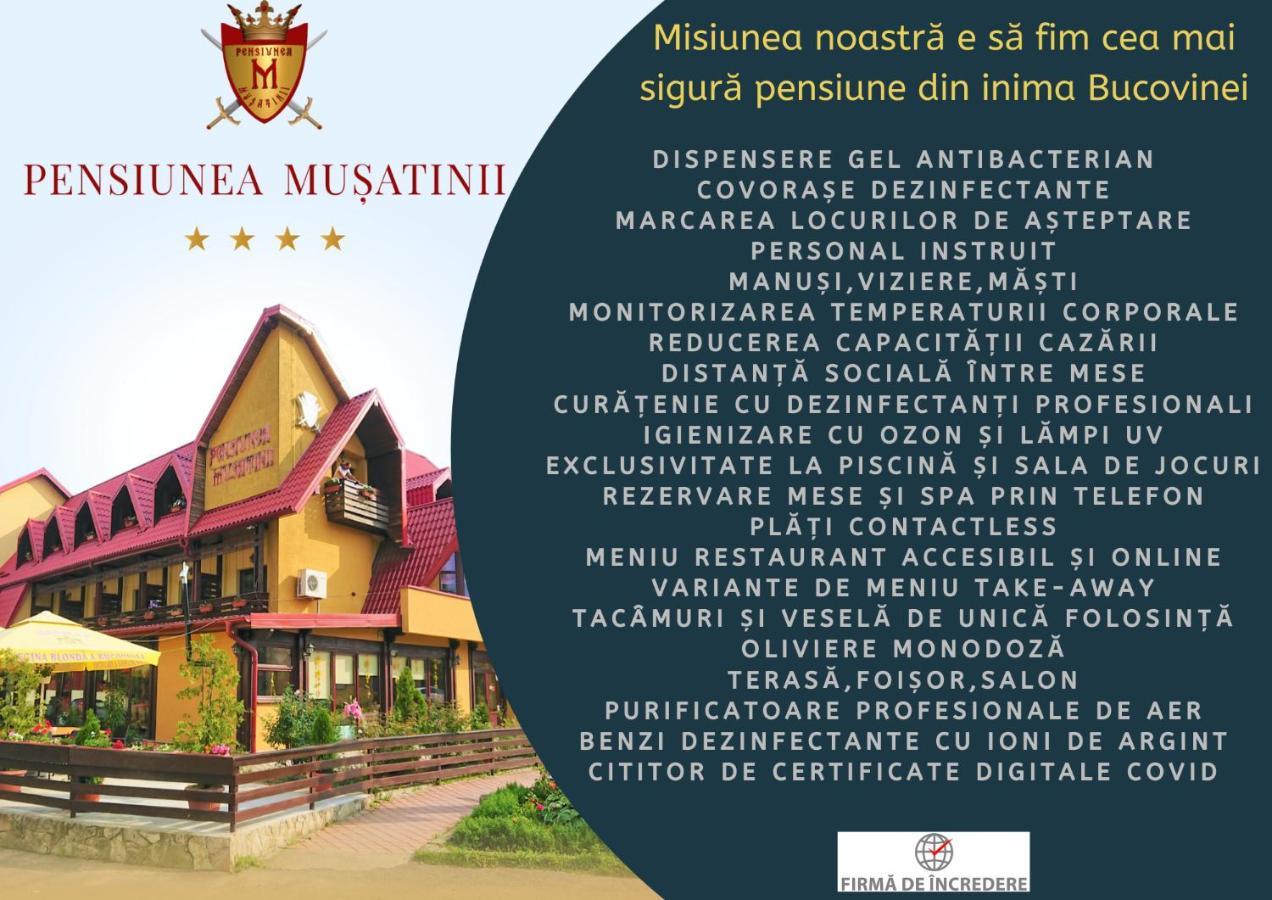 Pensiunea Musatinii 普特纳 外观 照片